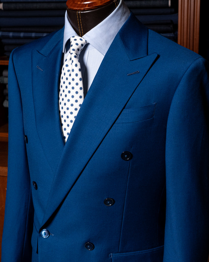Bright Blue Perugino Suit