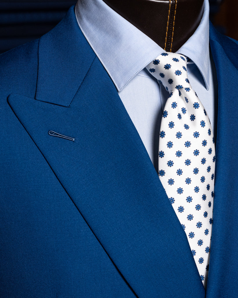 Bright Blue Perugino Suit