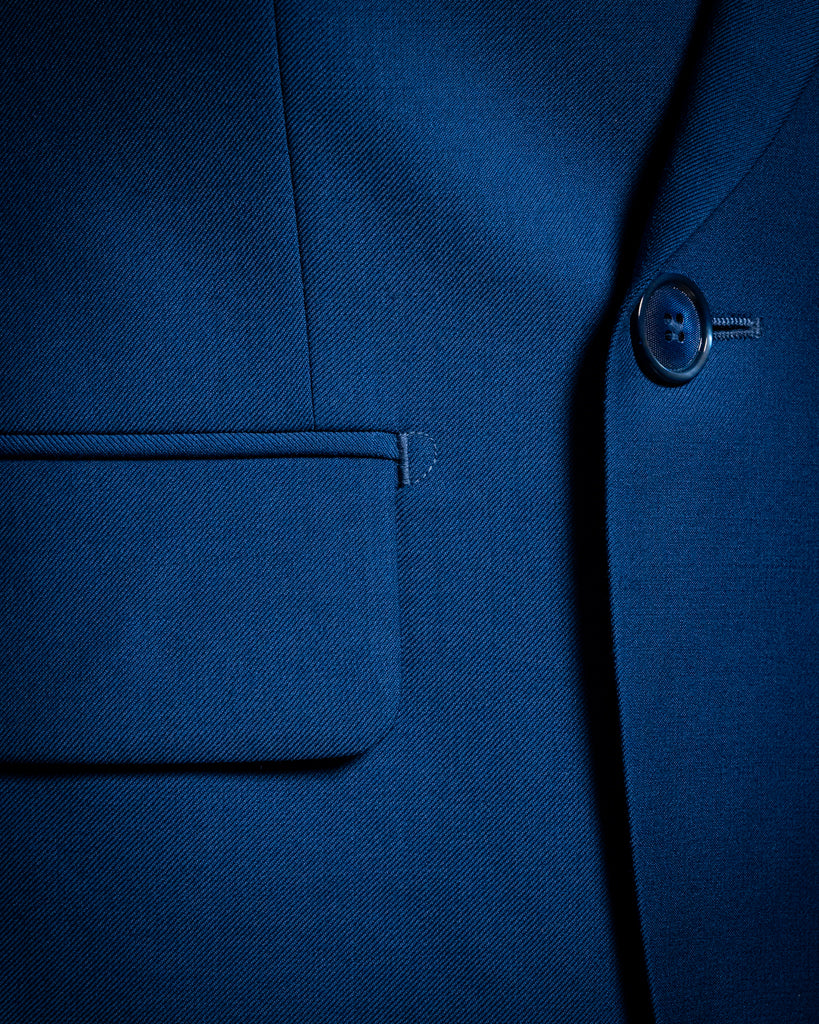 Bright Blue Perugino Suit