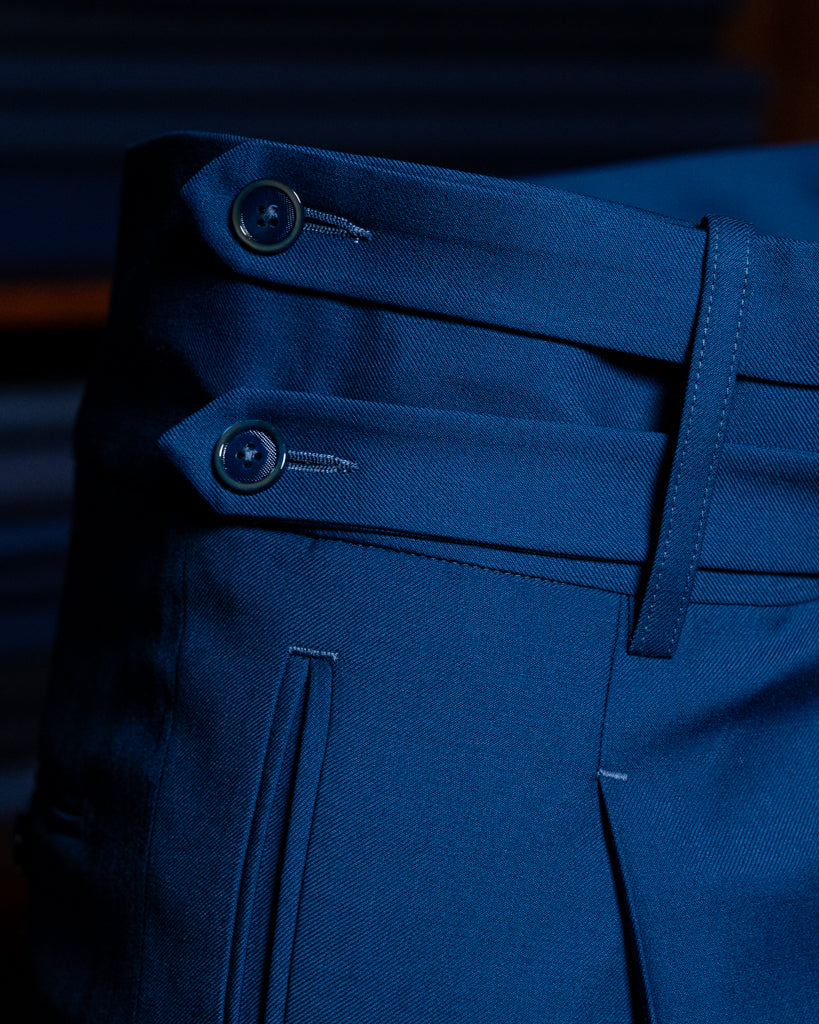 Bright Blue Perugino Suit