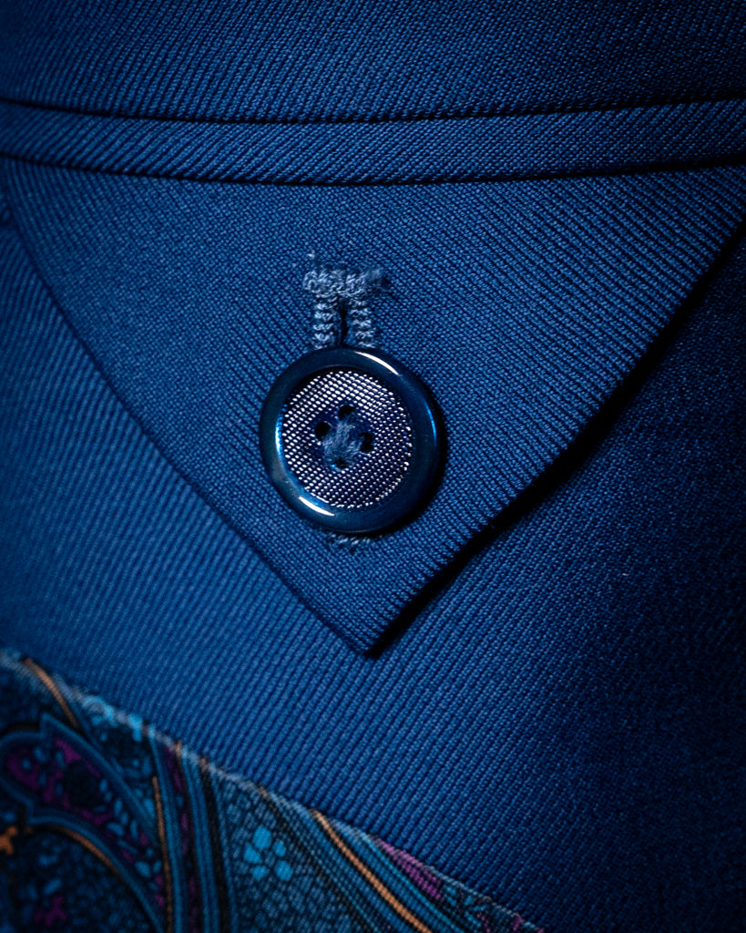 Bright Blue Perugino Suit