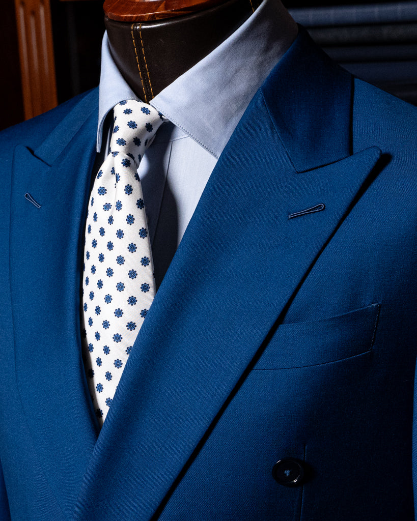 Bright Blue Perugino Suit