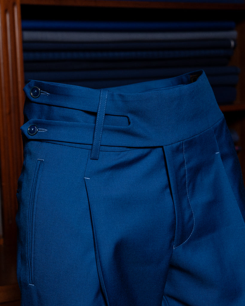 Bright Blue Perugino Suit