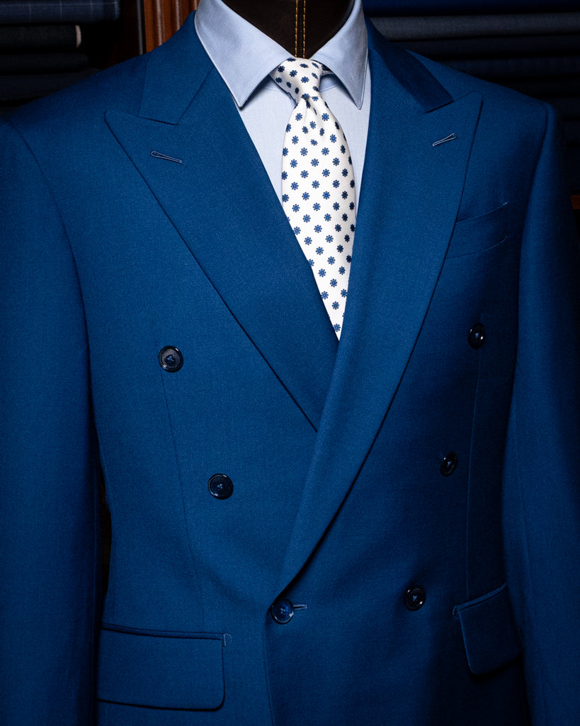 Bright Blue Perugino Suit