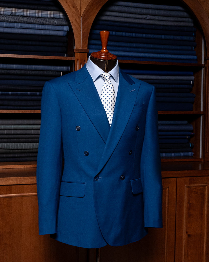 Bright Blue Perugino Suit