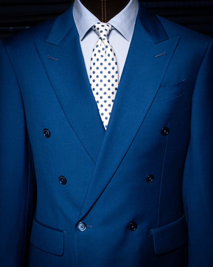 Bright Blue Perugino Suit