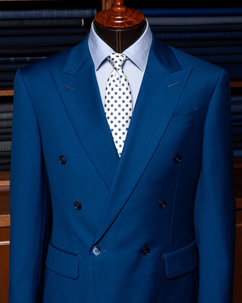 Bright Blue Perugino Suit