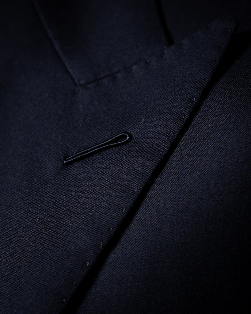 Perugino Herringbone Suit Medium Blue