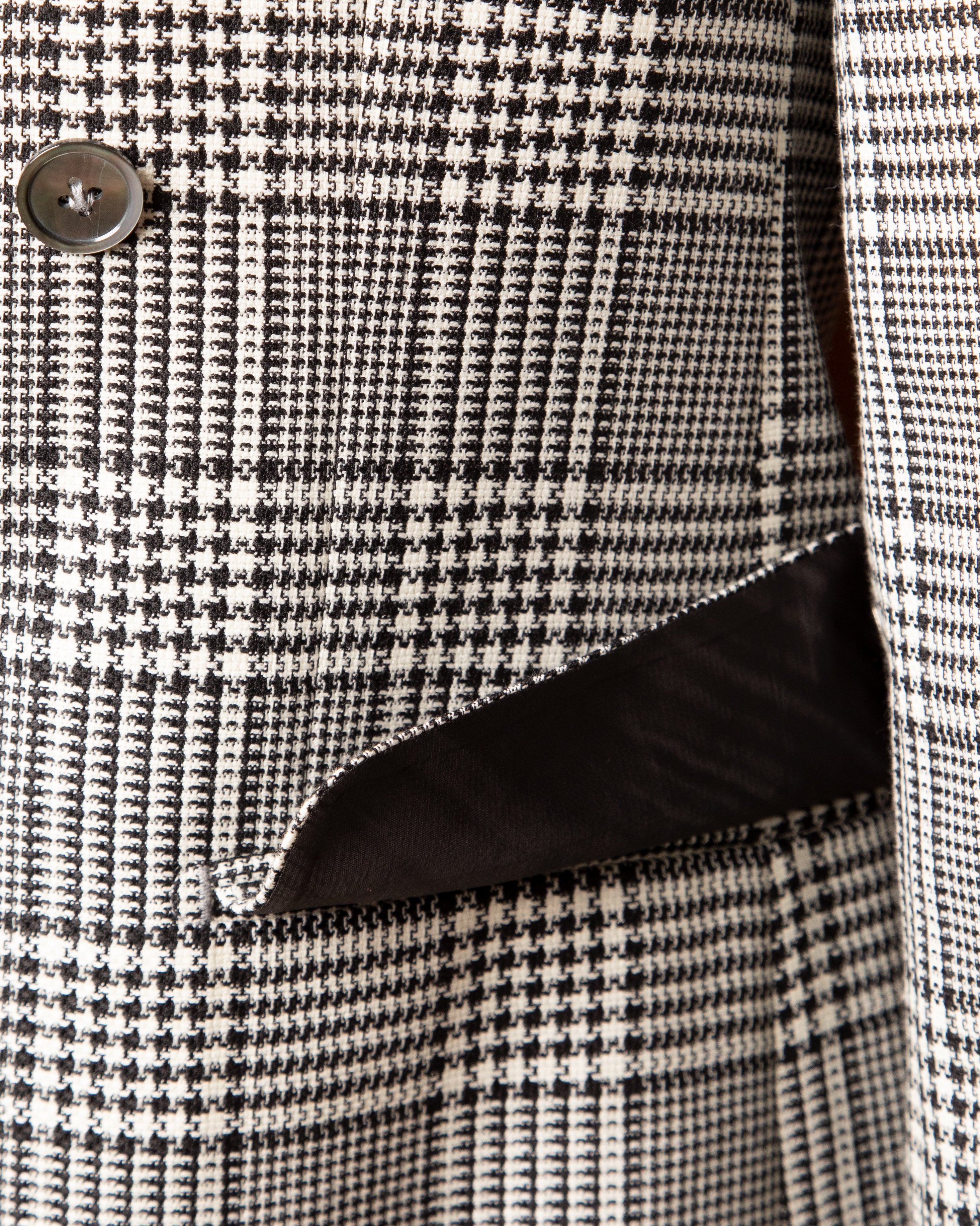 Abito Perugino Principe di Galles Grigio e Nero