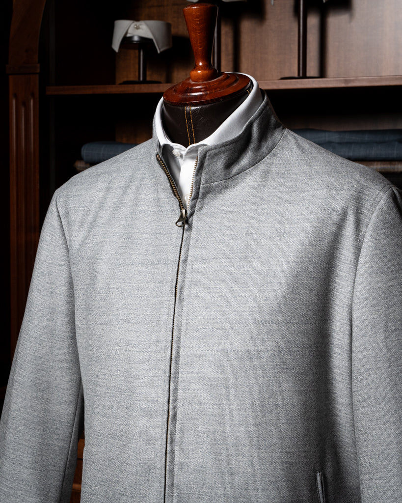 Casual Gray Sporty Jacket