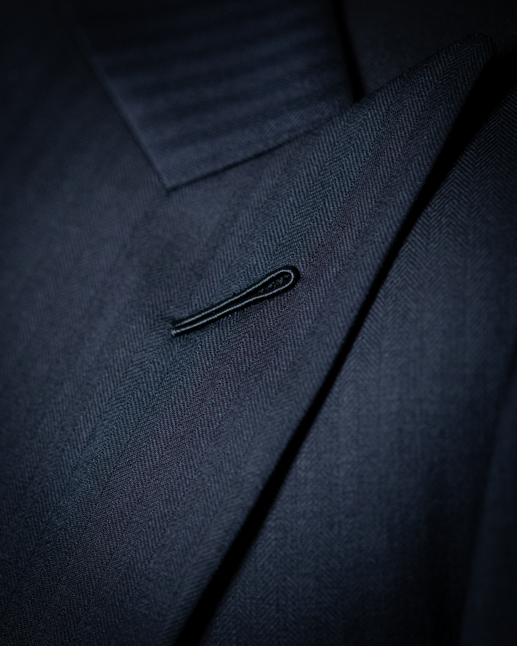 Bernini Blue Herringbone Suit