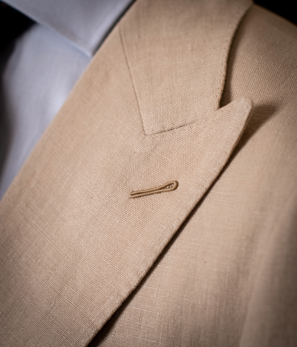 Bernini Beige Linen Suit