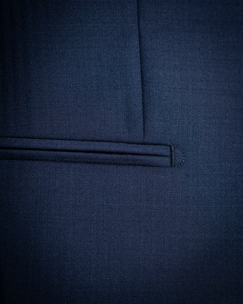 Abito Bernini 3 Pezzi Dark Blue Spinato