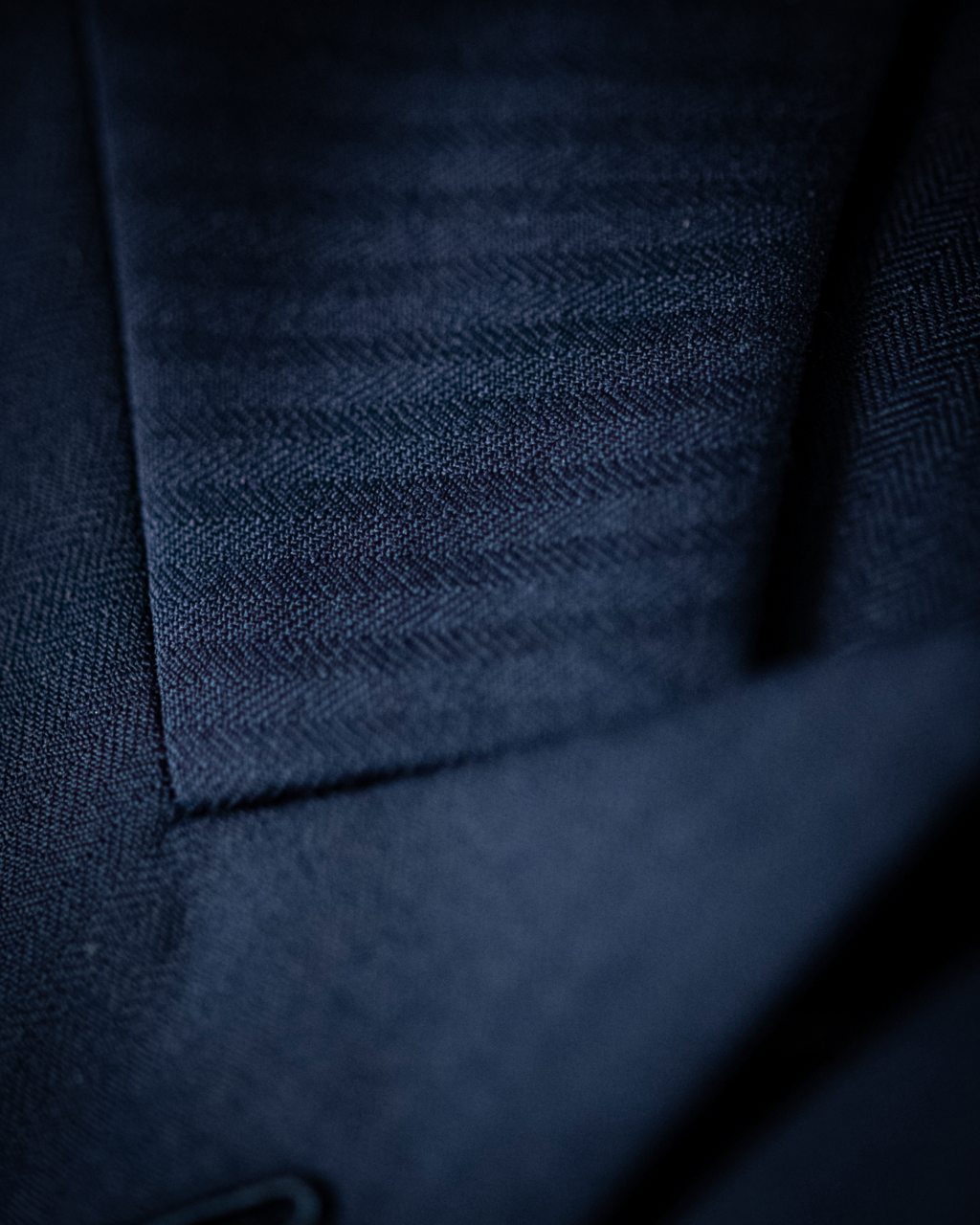 Abito Bernini 3 Pezzi Dark Blue Spinato