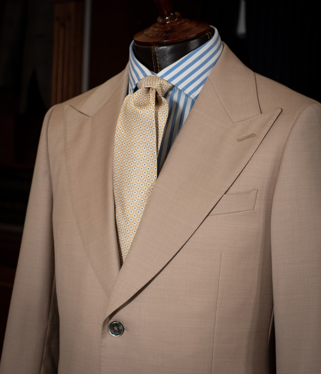 Bernini Three Piece Suit Sand