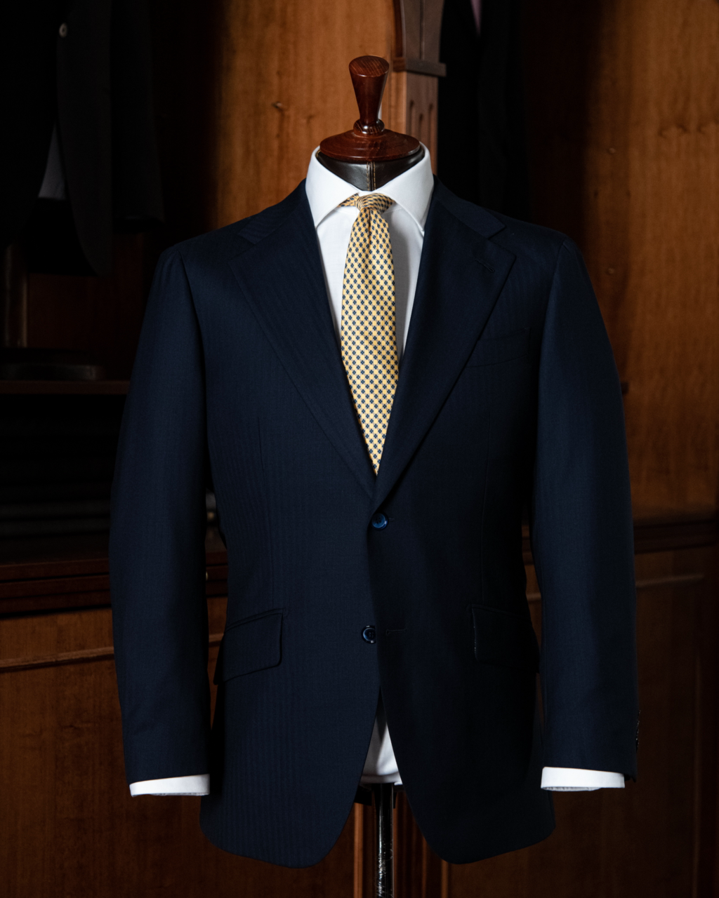 Abito Giotto Dark Blue Spinato