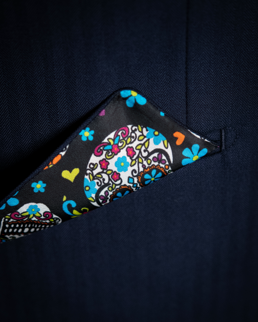 Abito Giotto Dark Blue Spinato