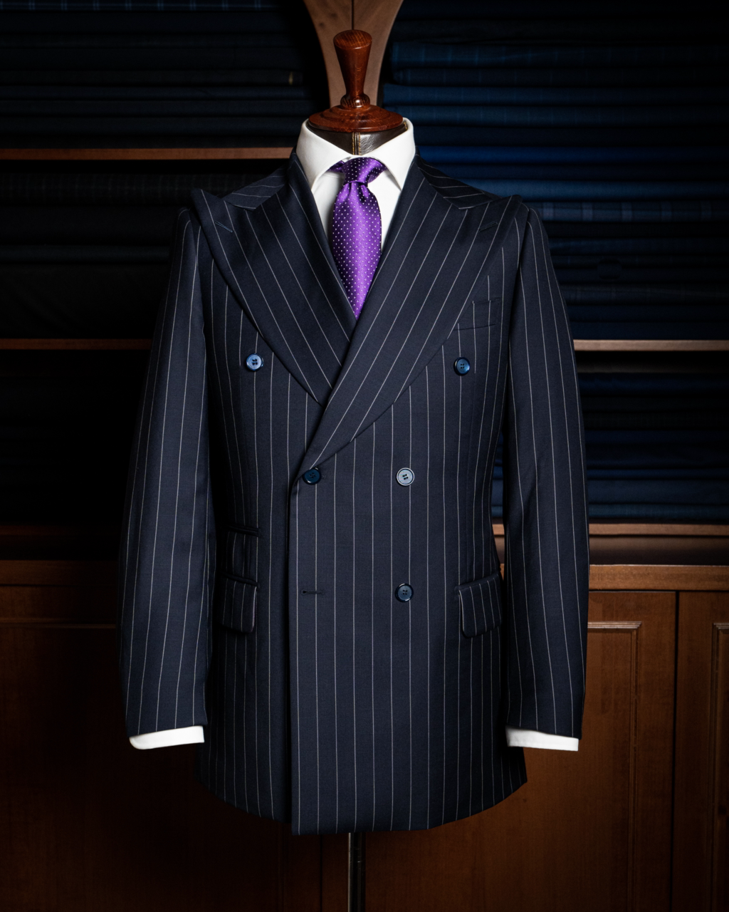 Dark Gray Pinstripe Grinta Suit