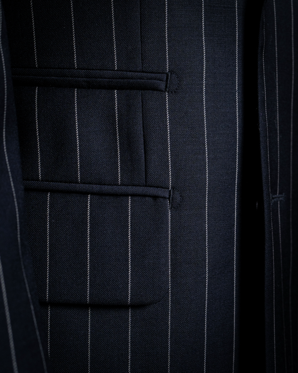 Abito Grinta Gessato Dark Blue