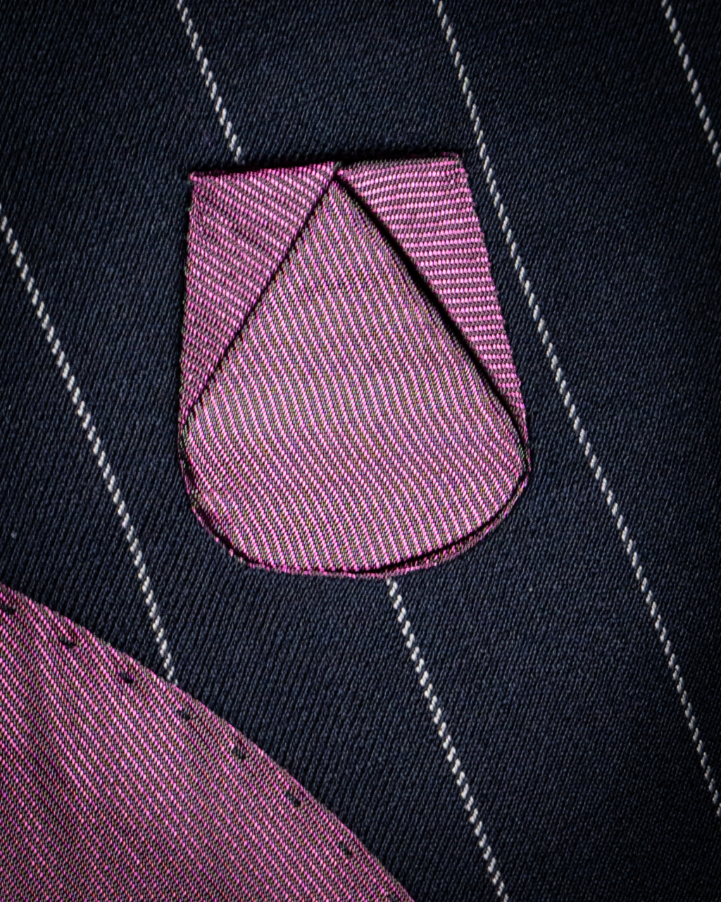 Abito Grinta Gessato Dark Blue