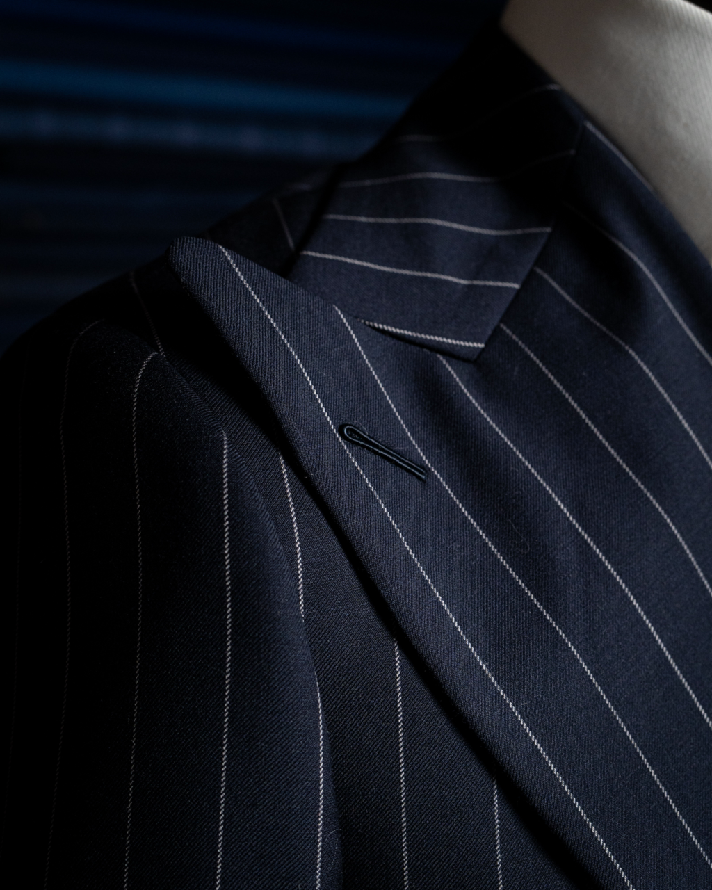 Abito Grinta Gessato Dark Blue