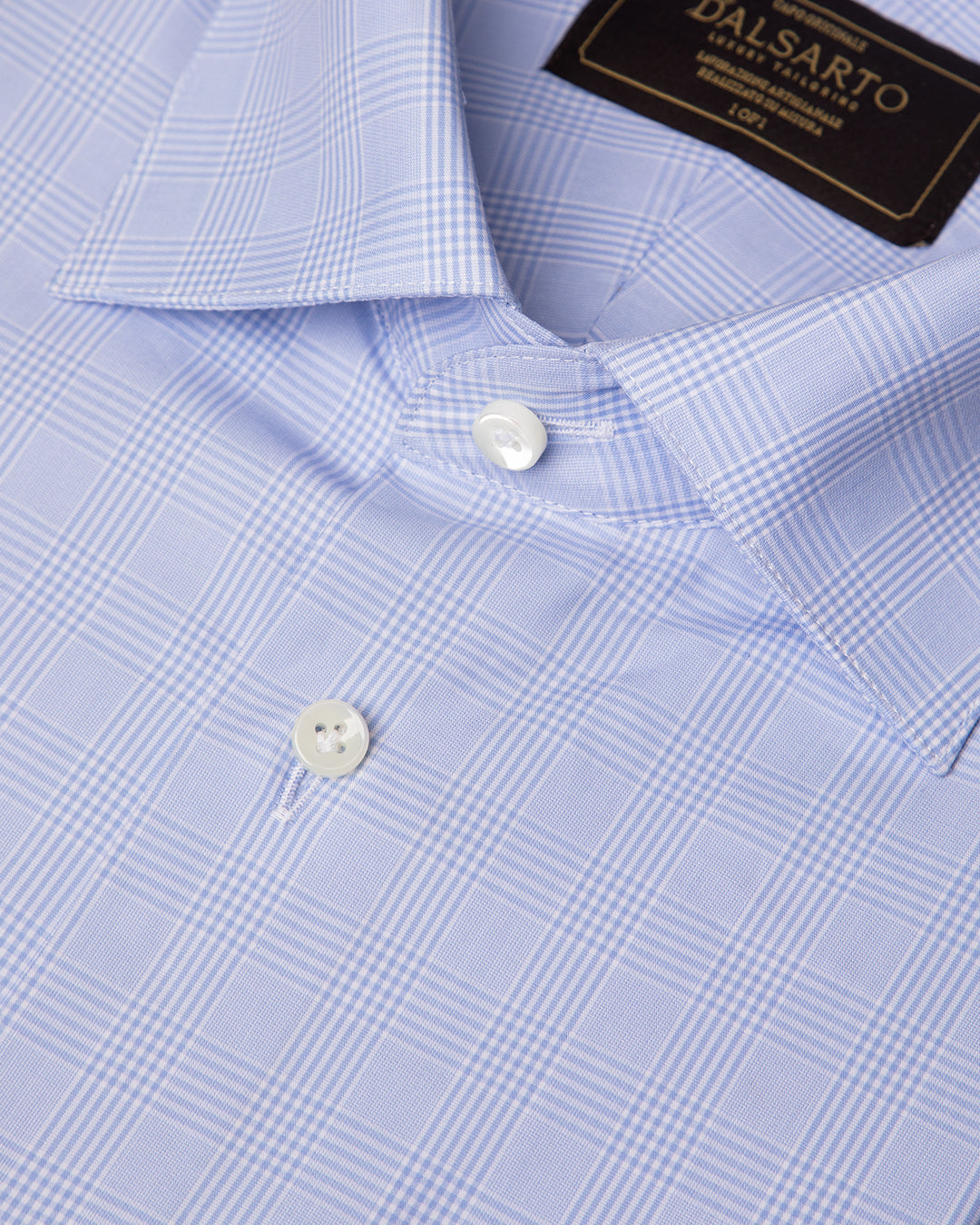 Prince of Wales Shirt Blue