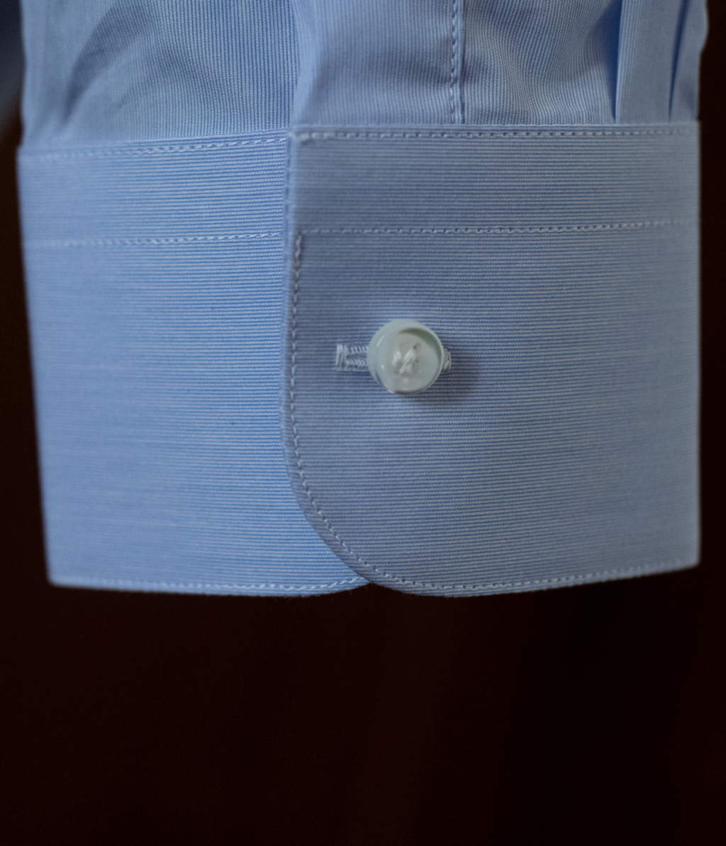 Camicia Azzurra Bacchettata