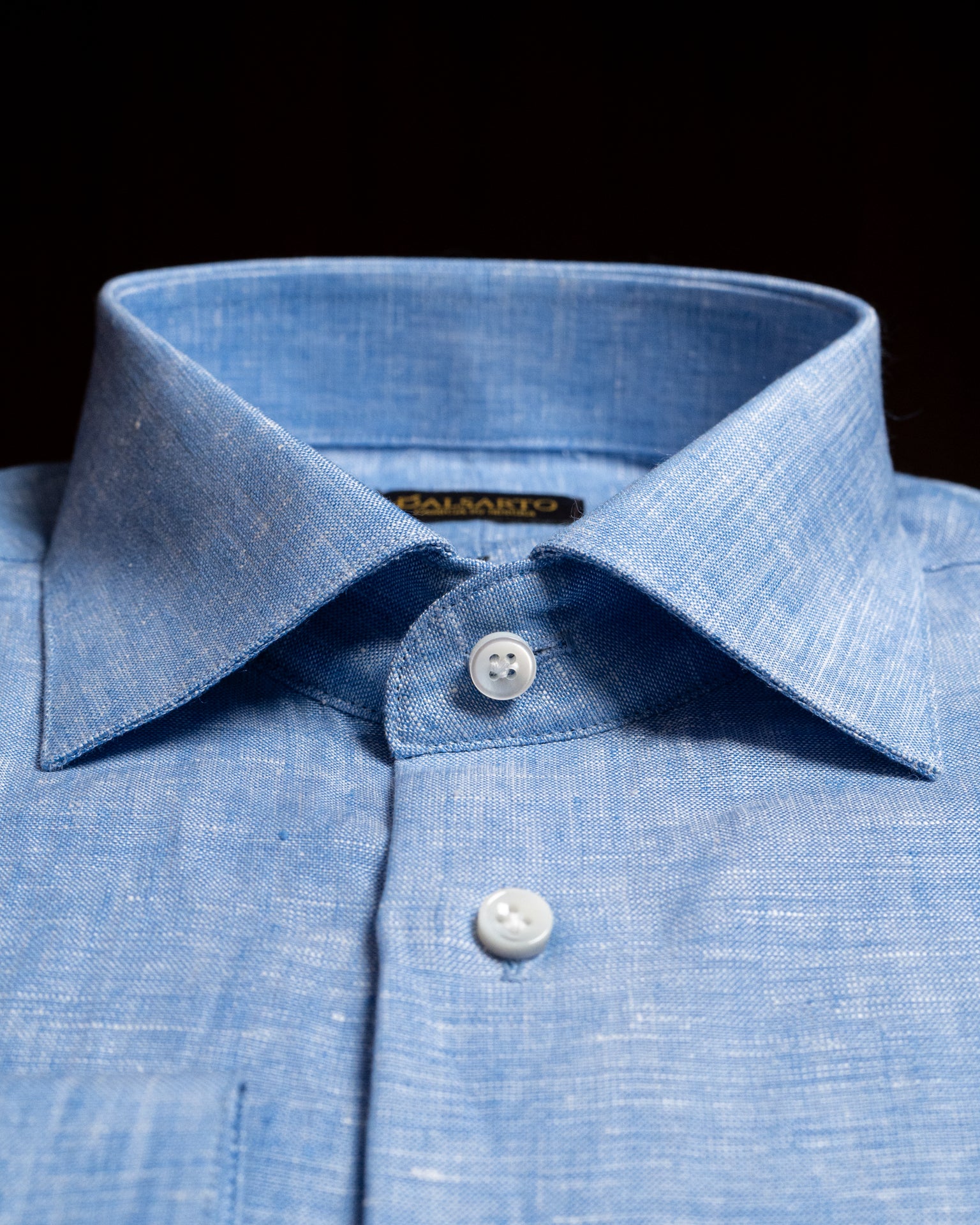 Blue Bellini Shirt in Linen