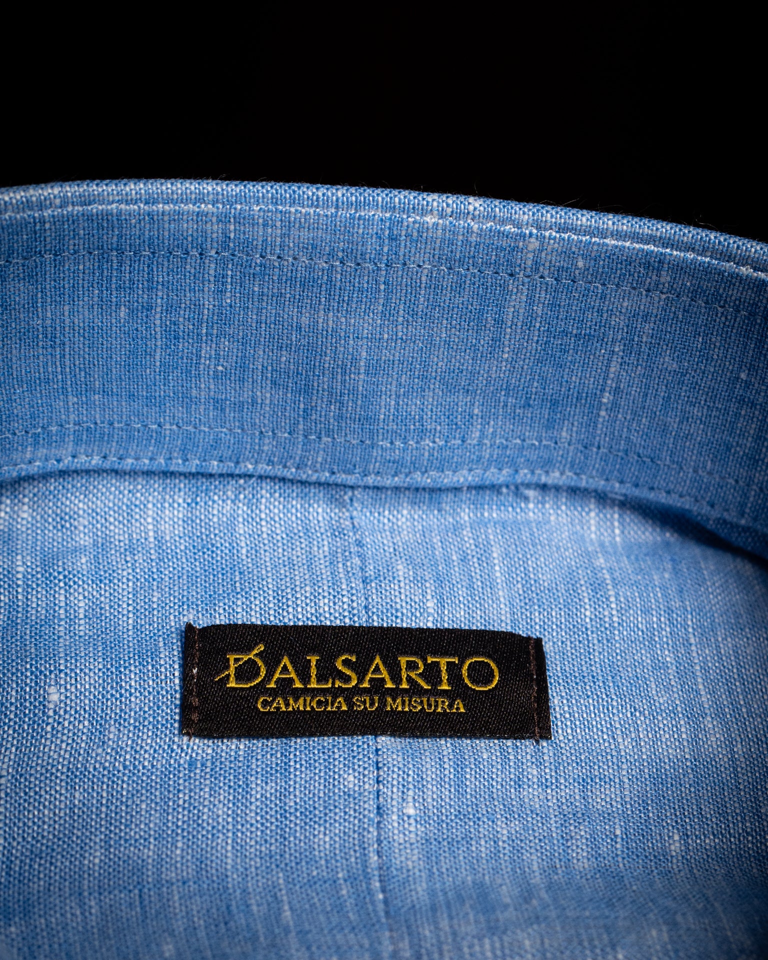 Blue Bellini Shirt in Linen