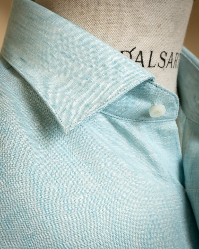 Bellini Light Blue Linen Shirt
