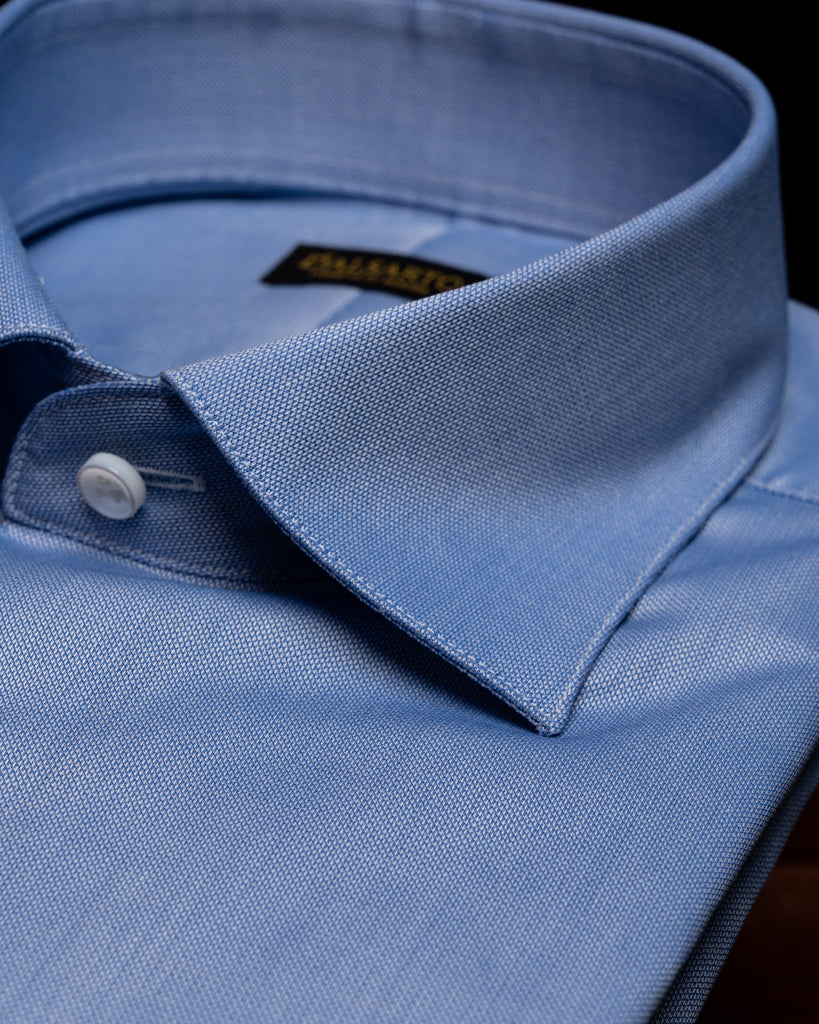 Bellini Blue Piquet Shirt