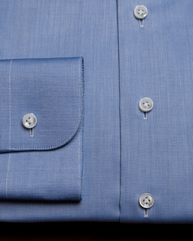 Bellini Blue Piquet Shirt