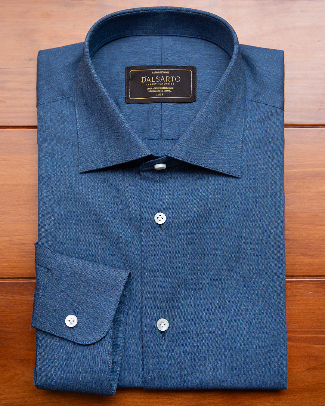 Camicia Blu Denim