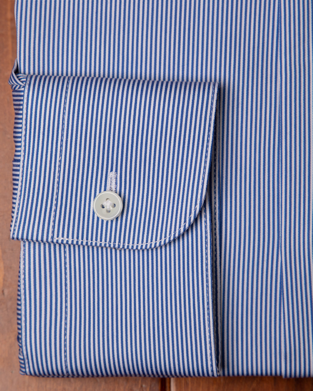 Bellini Blue and White Striped Shirt