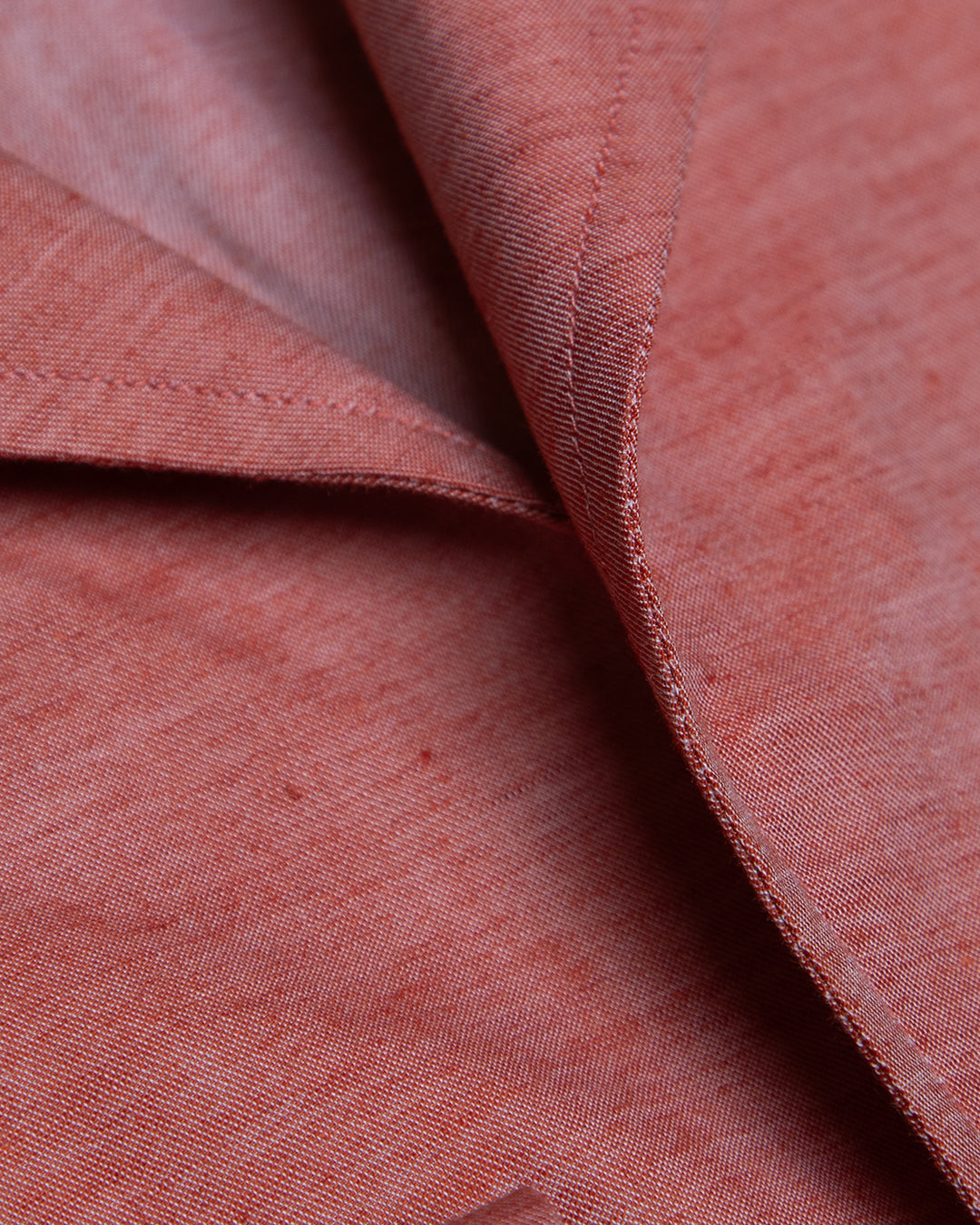 Camicia Capri Rosso Lino Cotone