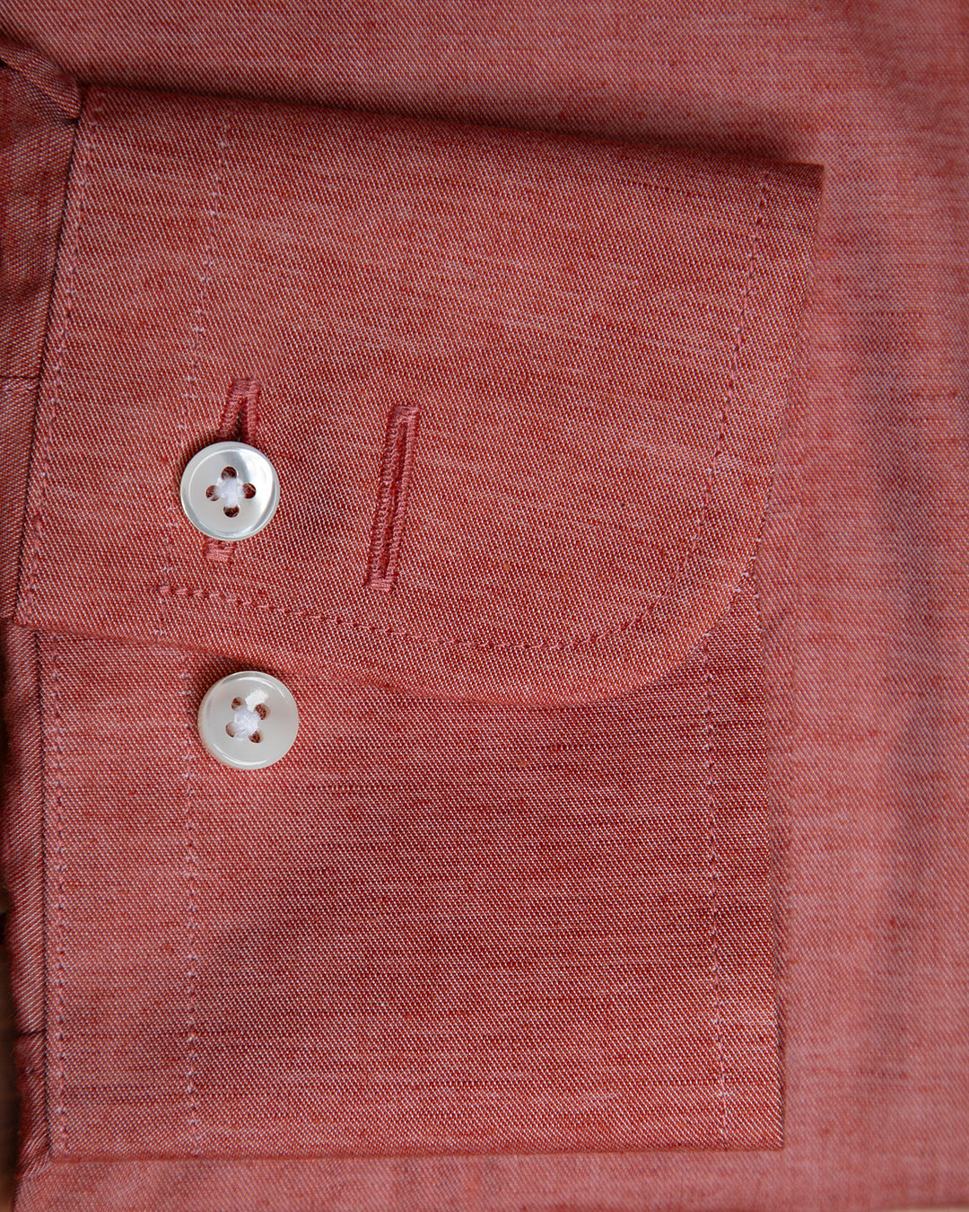 Camicia Capri Rosso Lino Cotone