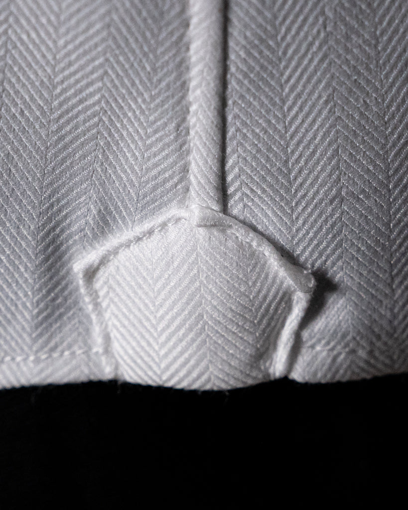 White Pleated Ceremony Shirt