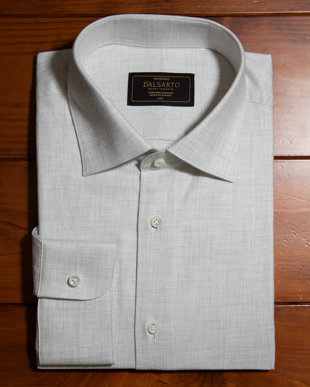 Camicia Cotone Bianco Opaco