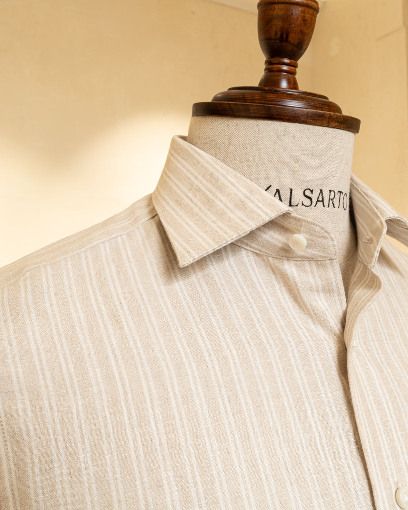 Camicia Grigia Bacchettata