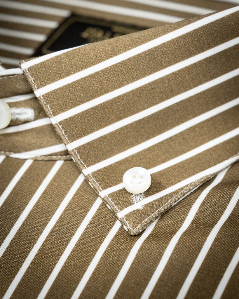 Camicia Marrone Bacchettata