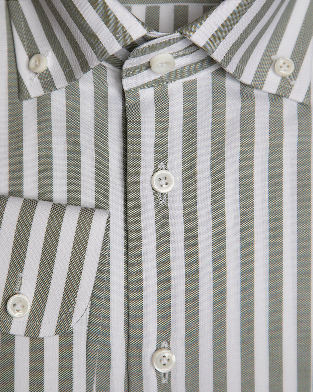 Camicia Righe Verdi