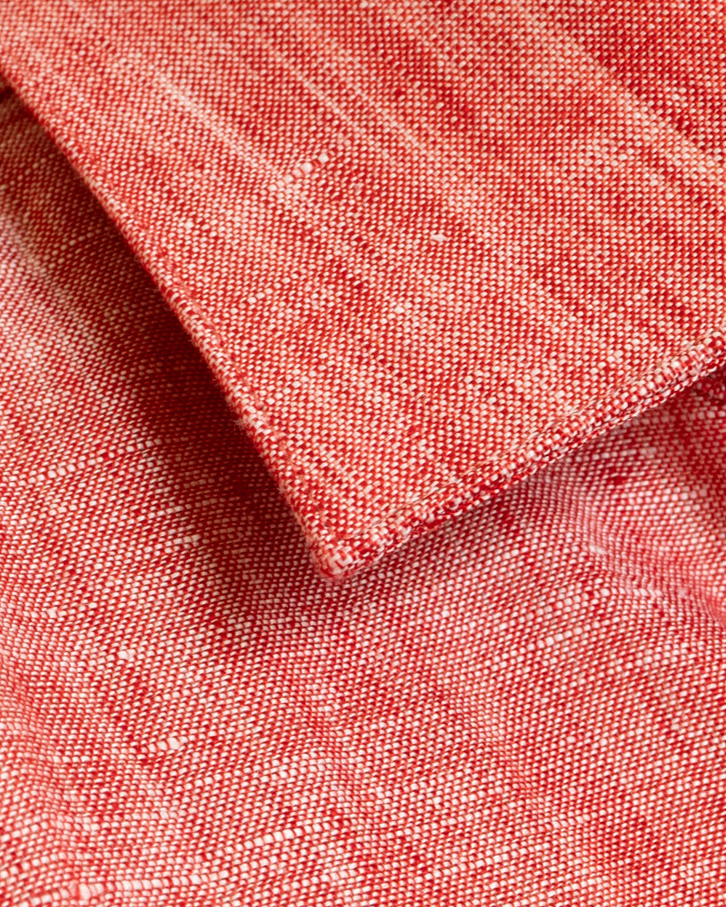 Camicia Rossa in Lino