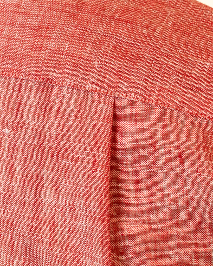 Camicia Rossa in Lino