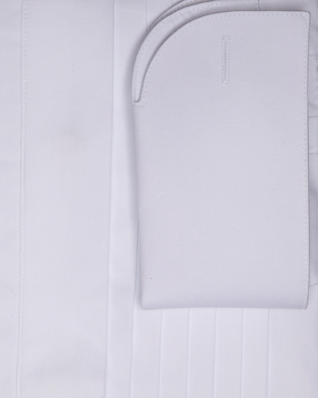 Tuxedo Shirt with Pleats