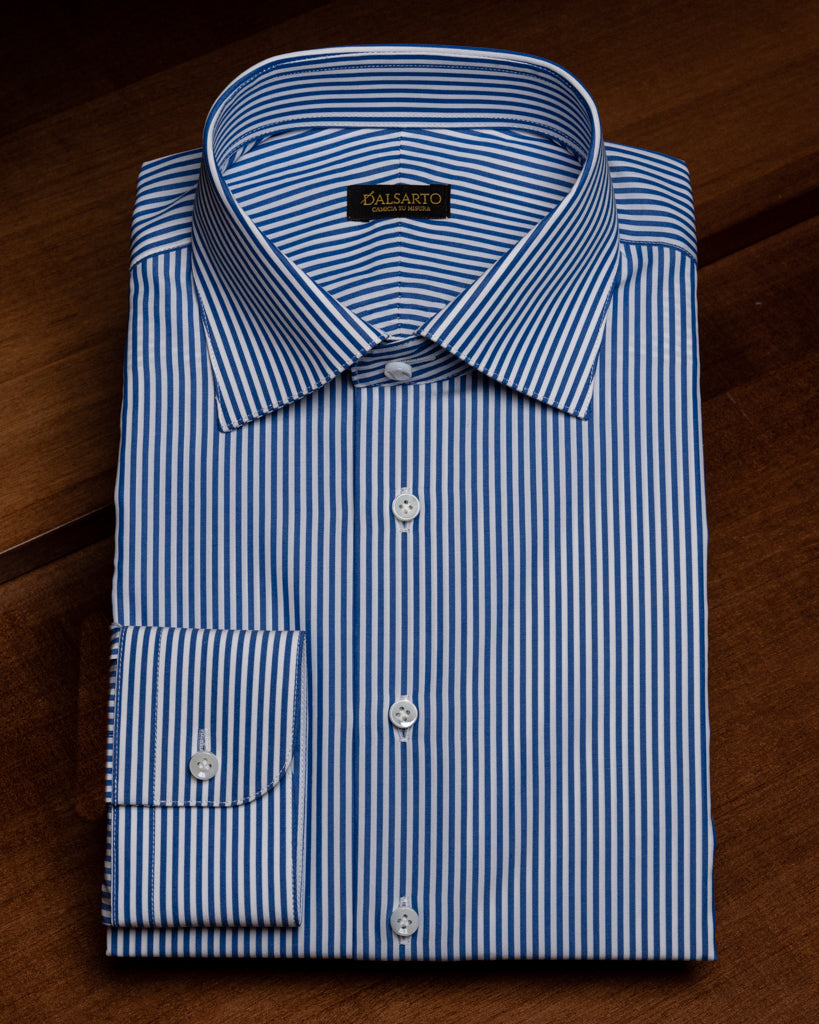 Camicia Bellini Bacchettata Blu