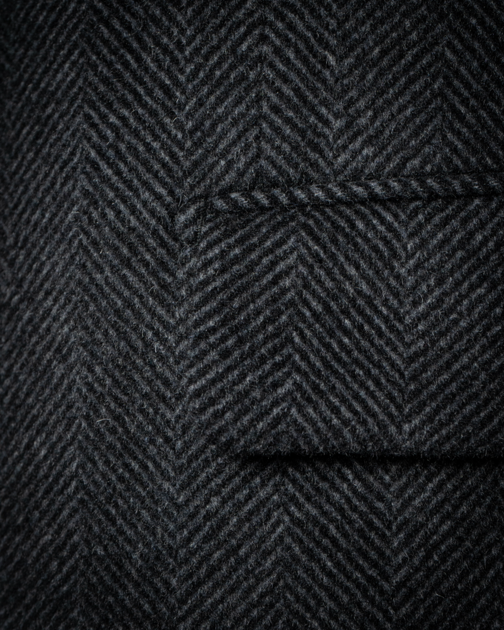 Cappotto Brunelleschi Spinato Grigio Lana e Cashmere