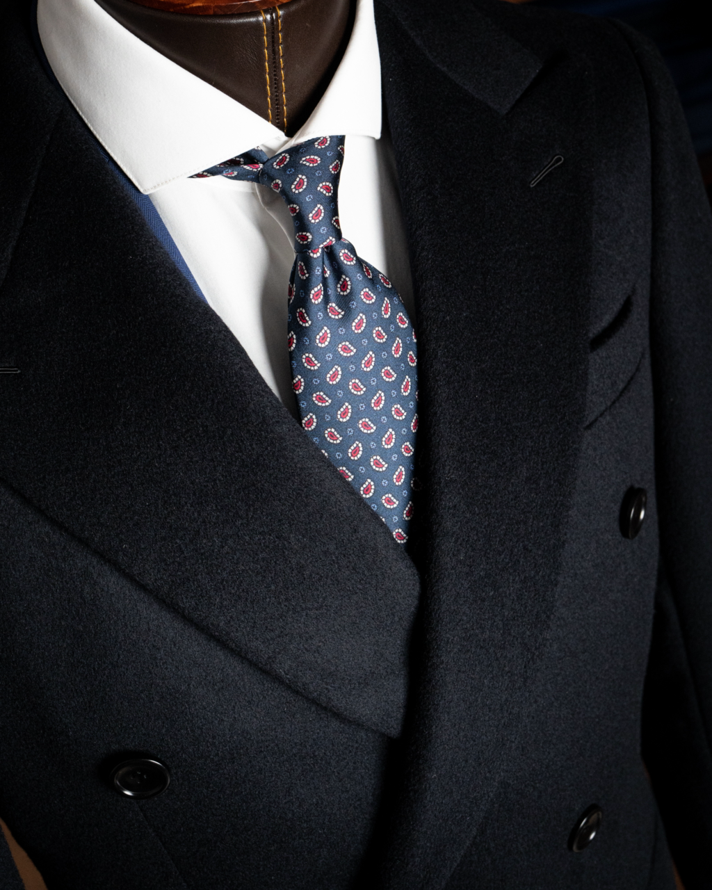 Double-breasted Ghiberti Blue Coat