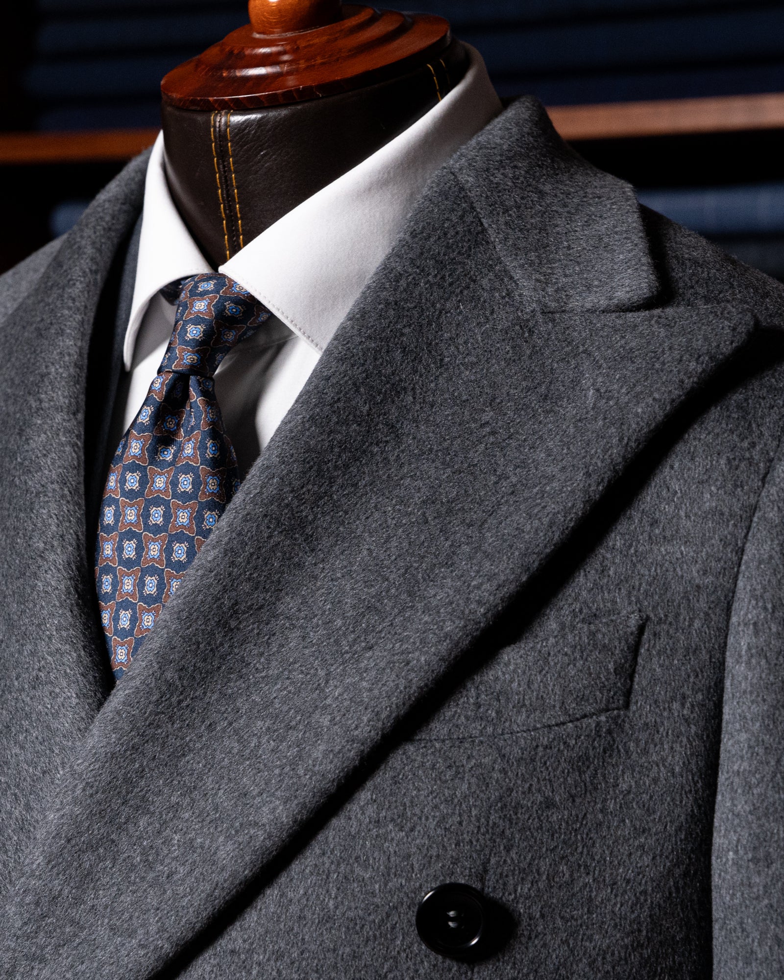 Ash Gray Ghiberti Coat