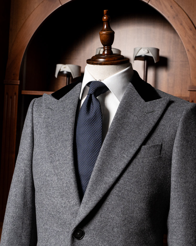 Cappotto Mantegna Grigio Chiaro Lana Cashmere
