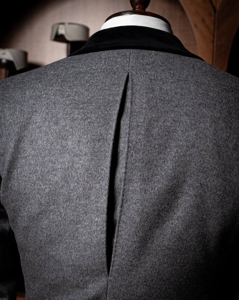 Cappotto Mantegna Grigio Chiaro Lana Cashmere